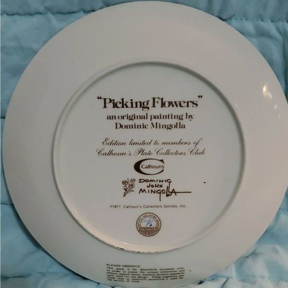 Calhoun's Collectors Society, Inc. "Picking Flower - Picture 3 of 4